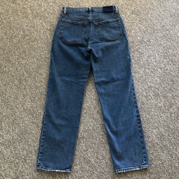 Abercrombie & Fitch A&R The Ankle Straight Ultra High Rise Jeans 30 10L 10 Long - Picture 3 of 5